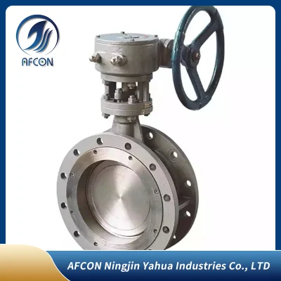 Hot Sell Double Flange Triple Offset Butterfly Valve