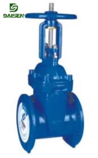 Pressure Valve Ductile Iron Electric Flange Soft Seal Gate Valve