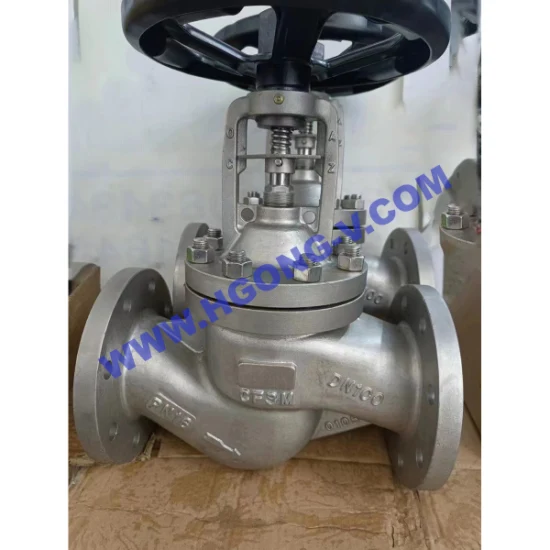 DIN/API Wcb High Pressure Bellow Seal Globe Valve