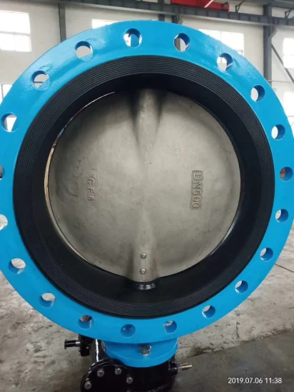 High Pressure Temperature Double Eccentric High Performance Multi-Level Double Flange Clamp Welding Butterfly Valve Bidirectional Seal Industrial Petrole